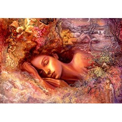 Grafika (00892) - Josephine Wall: "Psyche's Dreams" - 1000 pieces puzzle