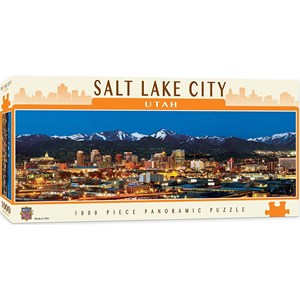 MasterPieces (71592) - "Salt Lake City, Utah" - 1000 pieces puzzle