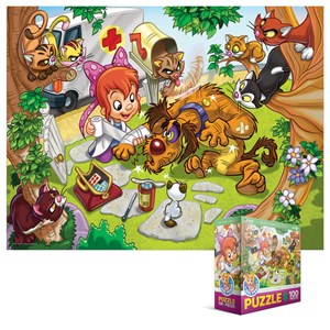 Eurographics (8100-0522) - "Veterinarian" - 100 pieces puzzle