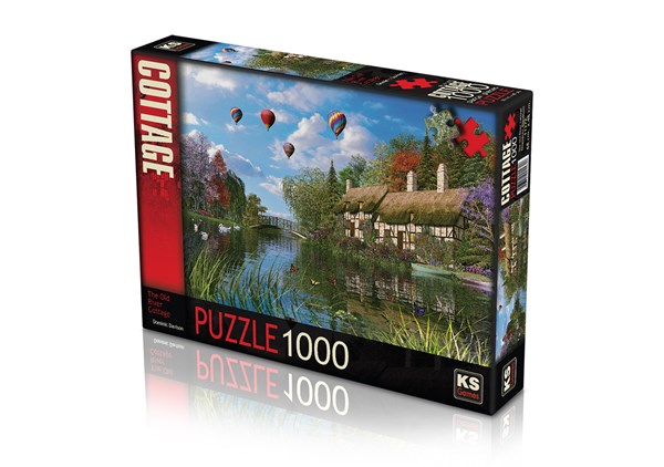 KS Games (11272) - Dominic Davison: "Old River Cottage" - 1000 pieces puzzle