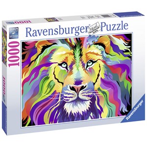 Ravensburger (19721) - Aimee Stewart: "King of Technicolor" - 1000 pieces puzzle