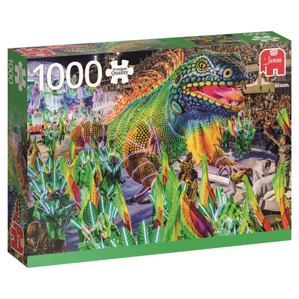 Jumbo (18365) - "Carnival in Rio" - 1000 pieces puzzle