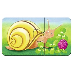 Ravensburger (07313) - "Garden Animals" - 2 pieces puzzle
