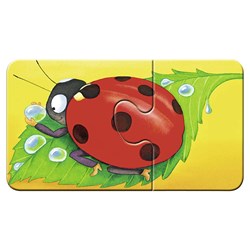 Ravensburger (07313) - "Garden Animals" - 2 pieces puzzle