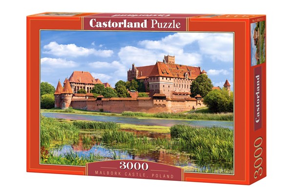 Castorland (C-300211) - "Malbork Castle, Poland" - 3000 pieces puzzle