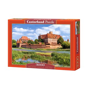 Castorland (C-300211) - "Malbork Castle, Poland" - 3000 pieces puzzle