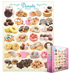 Eurographics (8000-0430) - "Donuts" - 1000 pieces puzzle