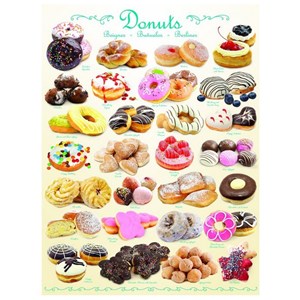 Eurographics (8000-0430) - "Donuts" - 1000 pieces puzzle