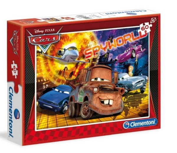 Clementoni (08401) - Cars - 60 pieces puzzle