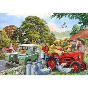 The House of Puzzles (4340) - "Bob & His Dog" - 500 pieces puzzle
