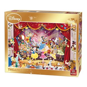 King International (05262) - "Disney, Theatre" - 1500 pieces puzzle
