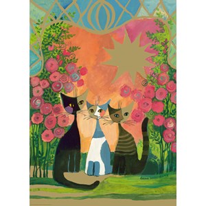 Heye (29721) - Rosina Wachtmeister: "Roses" - 2000 pieces puzzle