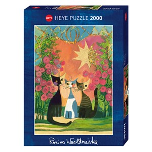 Heye (29721) - Rosina Wachtmeister: "Roses" - 2000 pieces puzzle