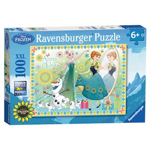 Ravensburger (10584) - "Disney Frozen" - 100 pieces puzzle