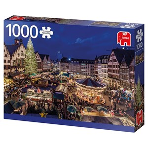 Jumbo (18553) - "Frankfurt Christmas Market, Germany" - 1000 pieces puzzle