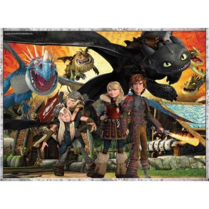 Ravensburger (10918) - "Dragons" - 100 pieces puzzle