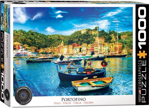 Eurographics (6000-0948) - "Portofino Italy" - 1000 pieces puzzle