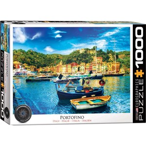 Eurographics (6000-0948) - "Portofino Italy" - 1000 pieces puzzle