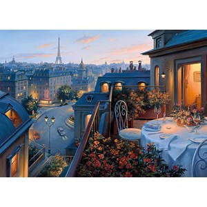 Gibsons (G6141) - Dominic Davison: "An Evening In Paris" - 1000 pieces puzzle