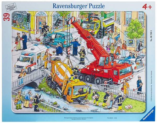 Ravensburger (06768) - "Rescue Mission" - 39 pieces puzzle