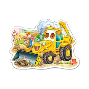 Castorland (B-015047) - "A Smiling Digger" - 15 pieces puzzle