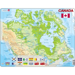 Larsen (K19) - "Canada" - 100 pieces puzzle