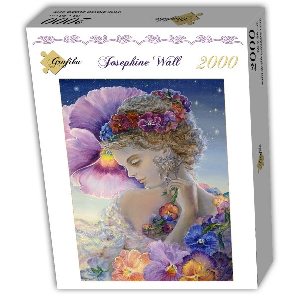 Grafika (T-00346) - Josephine Wall: "Pansy" - 2000 pieces puzzle