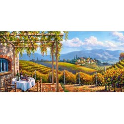 Castorland (C-400249) - "Vineyard Village" - 4000 pieces puzzle