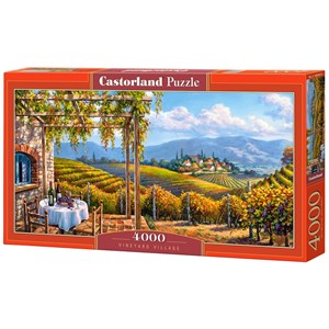 Castorland (C-400249) - "Vineyard Village" - 4000 pieces puzzle