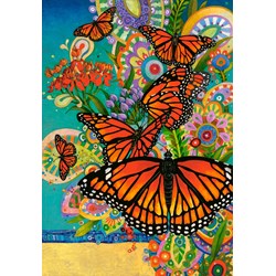 Castorland (C-103492) - David Galchutt: "Monarch Madness" - 1000 pieces puzzle