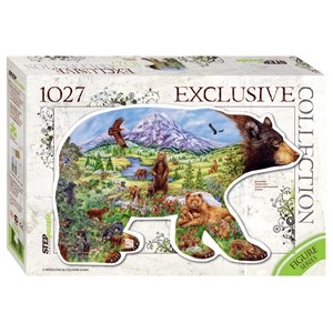 Step Puzzle (83501) - "Bear" - 1027 pieces puzzle