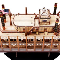 Cubic Fun (T4026h) - "Mississippi Steamboat" - 142 pieces puzzle
