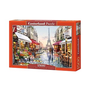 Castorland (C-151288) - Richard Macneil: "Flower Shop" - 1500 pieces puzzle