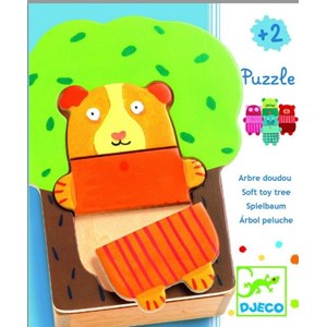 Djeco (01681) - "Cuddly Tree" - 15 pieces puzzle