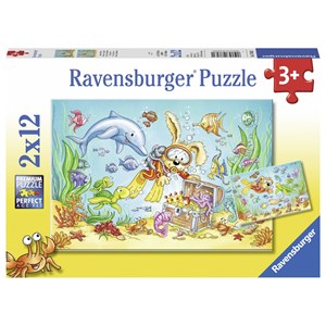 Ravensburger (07603) - "Diving" - 12 pieces puzzle