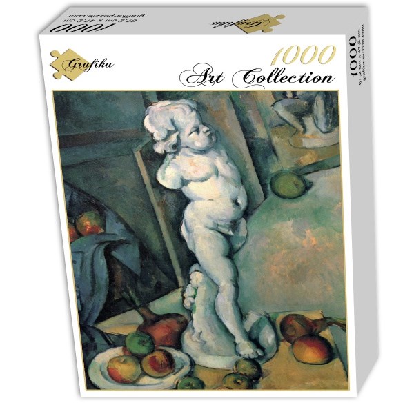 Grafika (01292) - Paul Cezanne: "Still Life with Plaster Cupid, 1895" - 1000 pieces puzzle