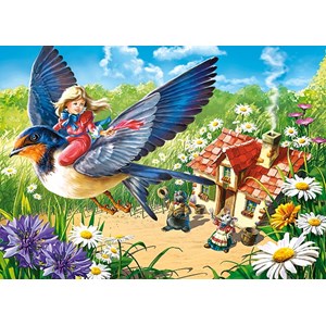 Castorland (B-13203) - "Tommelise" - 120 pieces puzzle