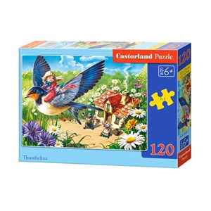 Castorland (B-13203) - "Tommelise" - 120 pieces puzzle