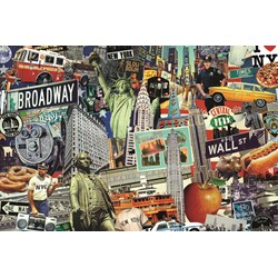 Jumbo (18376) - "Best of… New York" - 1500 pieces puzzle