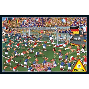 Piatnik (537349) - François Ruyer: "Football" - 1000 pieces puzzle