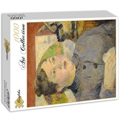 Grafika (01845) - Paul Gauguin: "Madame Alexandre Kohler, 1887-1888" - 1000 pieces puzzle