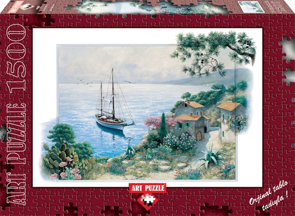 Art Puzzle (4625) - "The Bay" - 1500 pieces puzzle