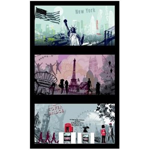 Ravensburger (16288) - "London, Paris, New York" - 500 pieces puzzle