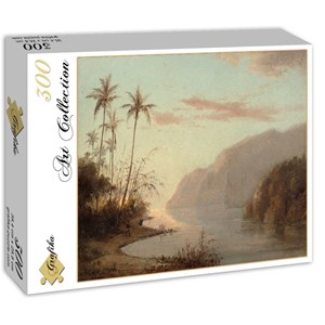 Grafika (02017) - Camille Pissarro: "Creek in St. Thomas, Virgin Islands, 1856" - 300 pieces puzzle