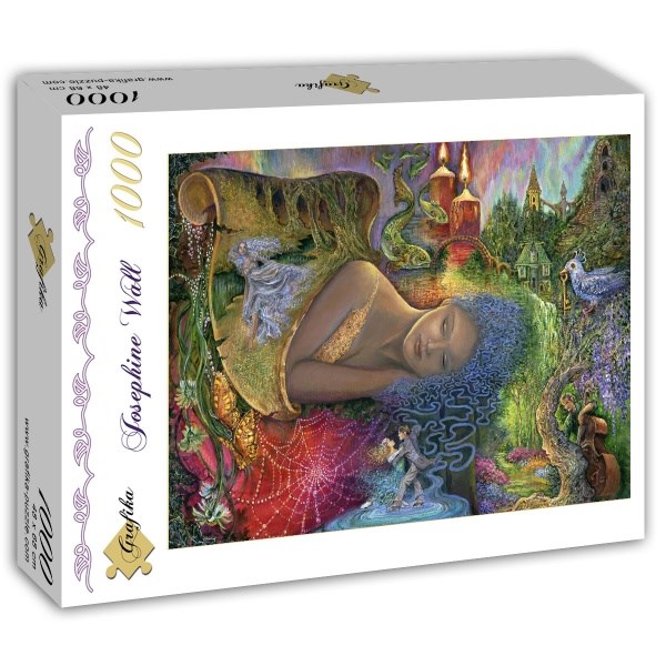 Grafika (T-00190) - Josephine Wall: "Dreaming in Color" - 1000 pieces puzzle