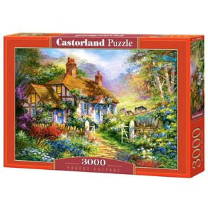 Castorland (C-300402) - "Forest Cottage" - 3000 pieces puzzle