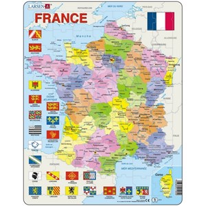 Larsen (A5-FR) - "France - FR" - 70 pieces puzzle