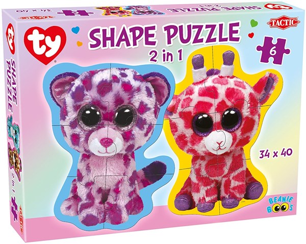 Tactic (53287) - "Ty Beanie Boos" - 6 pieces puzzle