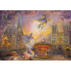 Grafika (T-00279) - Josephine Wall: "Magical Merry Go Round" - 1000 pieces puzzle