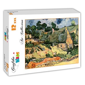 Grafika (00007) - Vincent van Gogh: "Vincent van Gogh, 1890" - 12 pieces puzzle